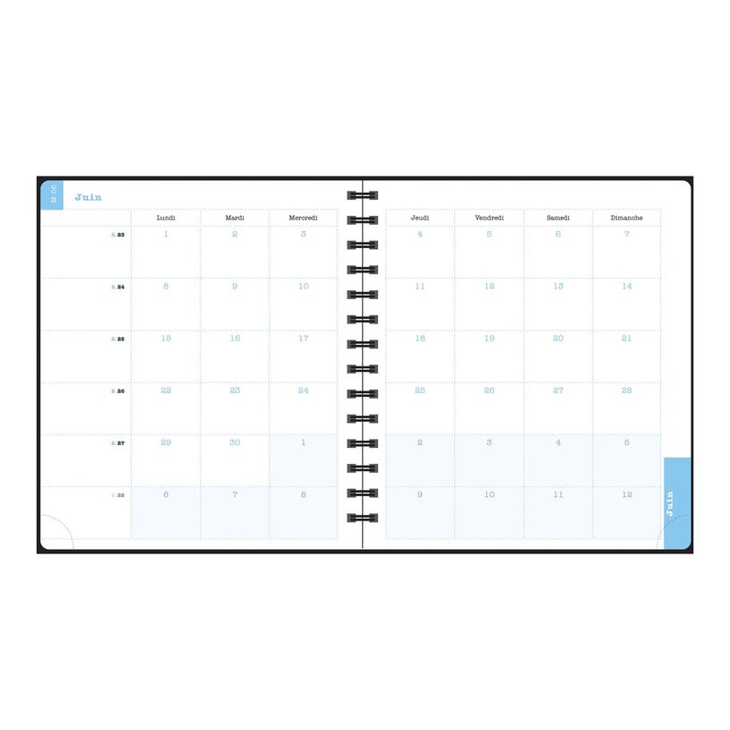 3660942088411-Agenda de bureau Dodo & Cath Lady 18S spiralé - 1 semaine sur 2 pages - 15 x 17 cm - Dé-P_405244349_7-15