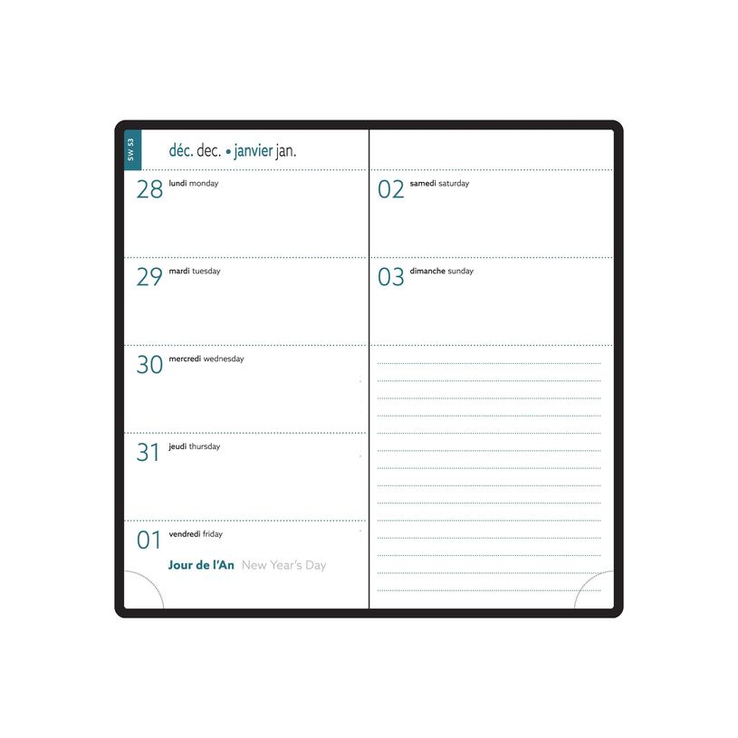 3660942088367-Agenda de poche Ondine Easytime 17 - 1 semaine sur 2 pages - 9 x 17,5 cm - disponible dans d-P_405244354_10-12