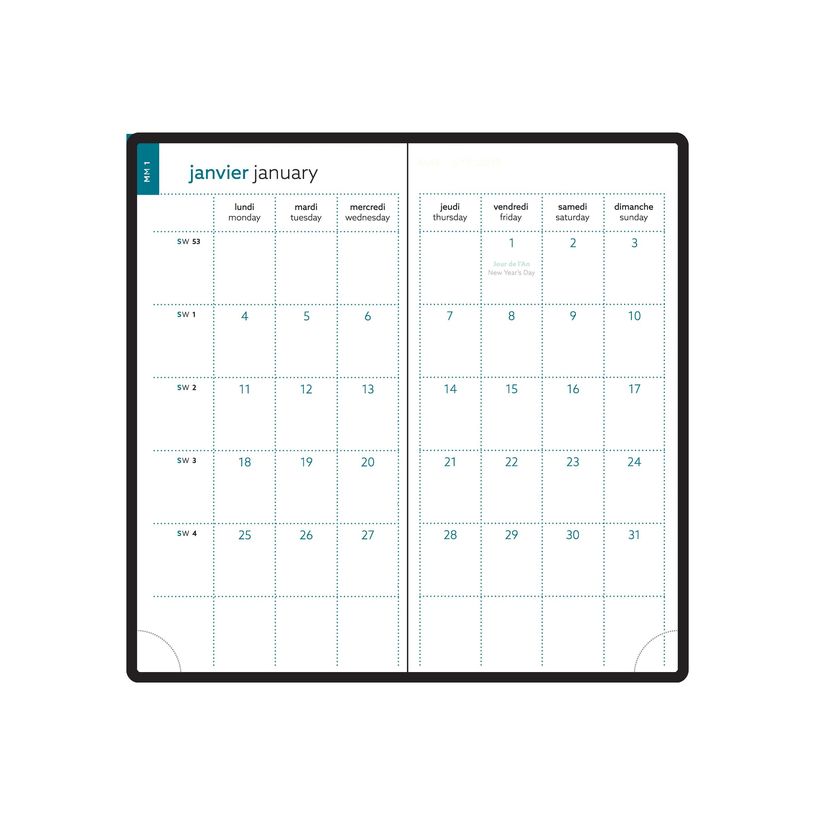 3660942088367-Agenda de poche Ondine Easytime 17 - 1 semaine sur 2 pages - 9 x 17,5 cm - disponible dans di-P_405244354_7-14