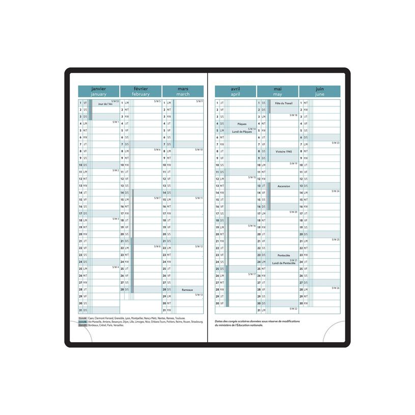 3660942088367-Agenda de poche Ondine Easytime 17 - 1 semaine sur 2 pages - 9 x 17,5 cm - disponible dans di-P_405244354_9-13
