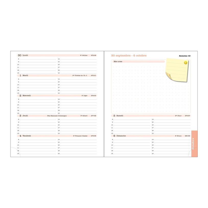 3660942088398-Agenda de bureau Ondine Lady 18 - 1 semaine sur 2 pages - 15 x 17 cm - disponible dans di-P_405244358_6-10