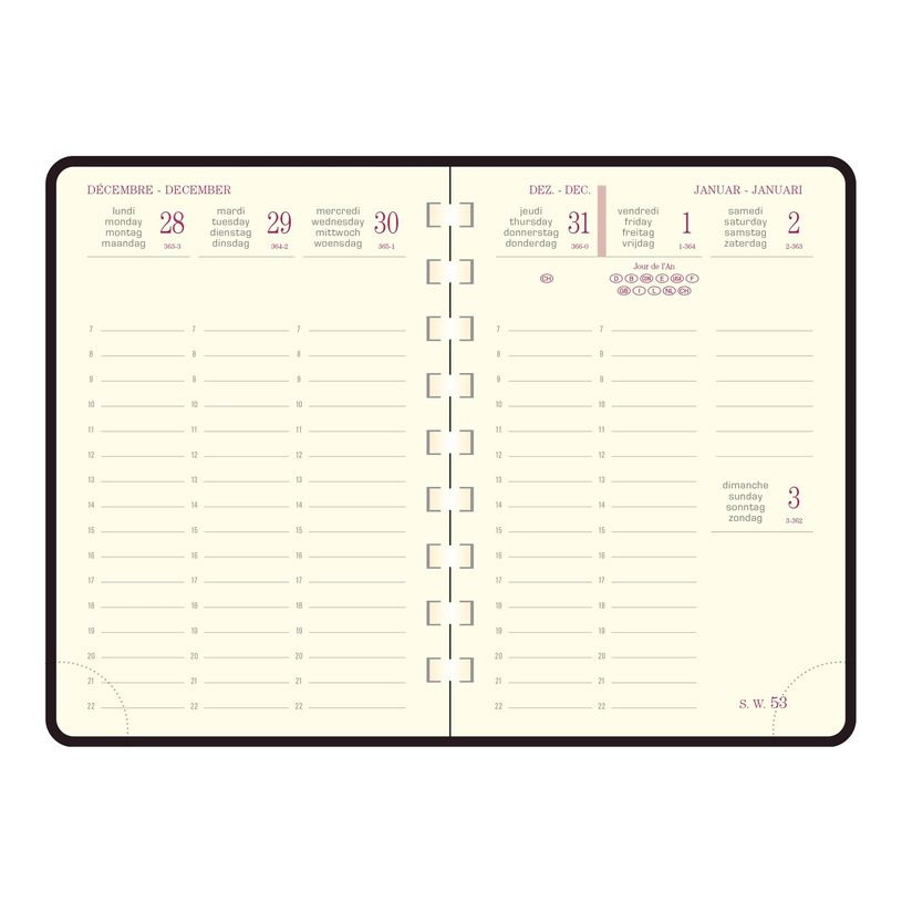 3660942088176-Agenda de poche Baby Croco Eurotime 13S spiralé - 1 semaine sur 2 pages - 9 x 13 cm - disponible dans dif-P_405244369_2-8