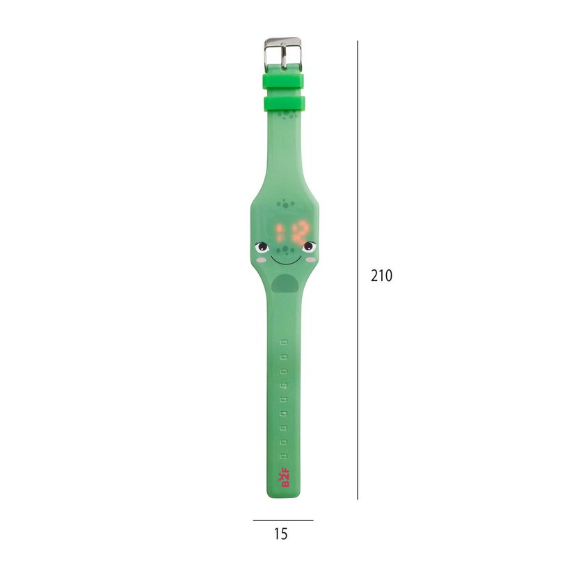 8422593132876-Back2Fun -  montre digitale tactile en silicone -  modèle grenouille -  l’heure au bout des doigts --2