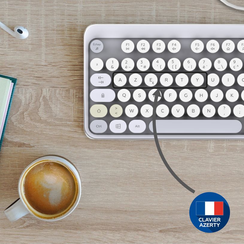 3700527314266-Mobility Lab - Clavier + souris sans fil PURE - gris--2