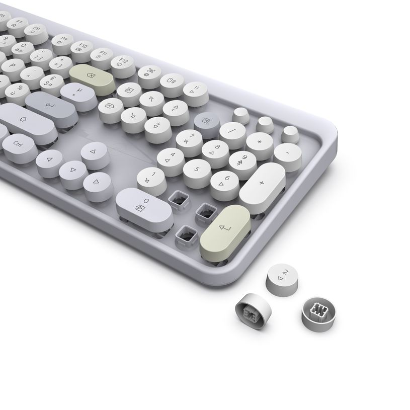 3700527314266-Mobility Lab - Clavier + souris sans fil PURE - gris--8