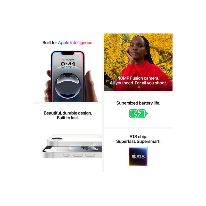 0195950376869-Apple iPhone 16E - Smartphone - 5G - 128 Go - noir-P_405245067_1-7