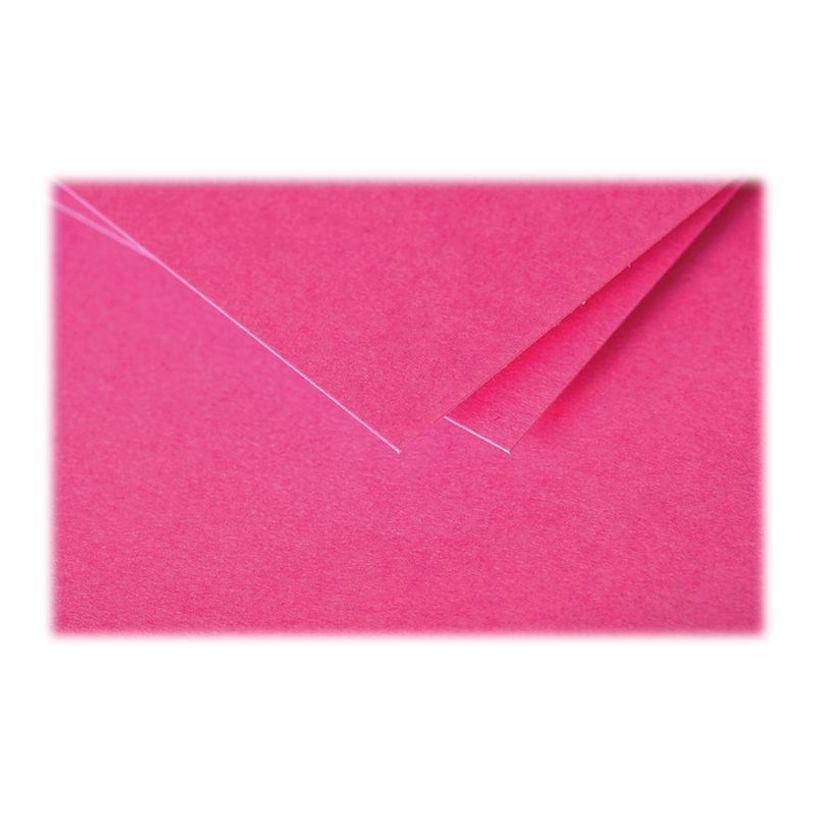 3329680142402-Clairefontaine Pollen - Rose intense - 82 x 128 mm - 210 g/m² - 25 carte(s) cartes-P_405245131_1-0