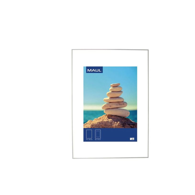 4002390079761-MAULdesign - Cadre photo - Conçu pour : 70x100 cm - aluminium anodisé, MDF - rectangulai-P_405245146_1-1