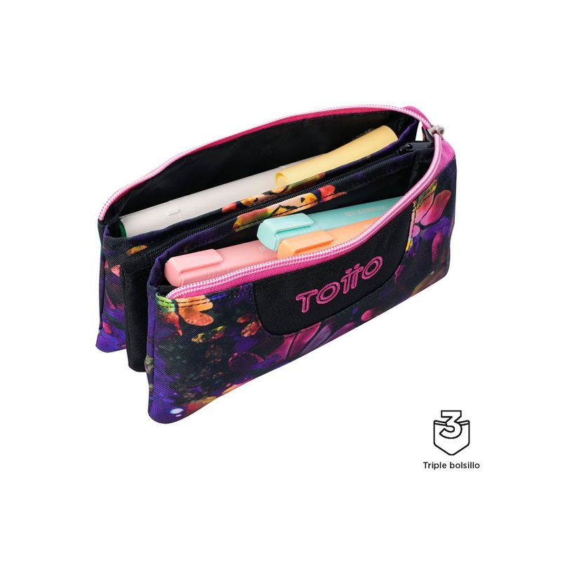 7704758117784-Totto - Trousse - polyester - Flower Galaxy-P_405245242_2-3