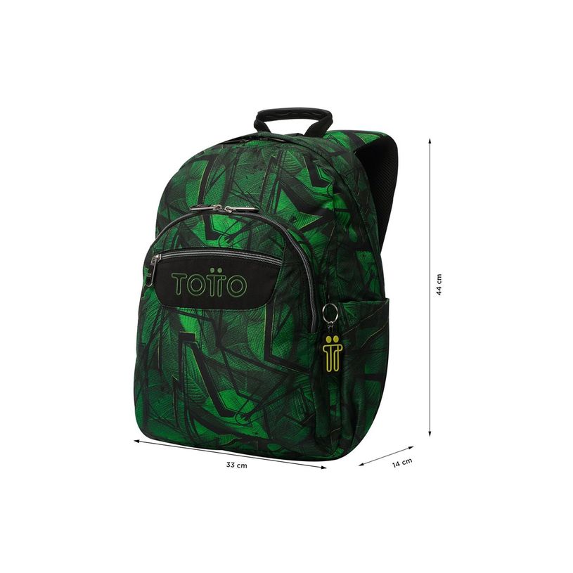 7704758935838-Totto Acuareles - Sac à dos - polyester - Jhony Jungle-P_405245431_4-2