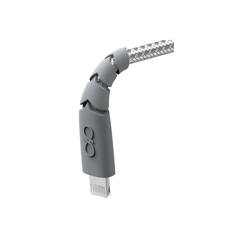 3571211490159-Force Power - Câble Lightning 2.4A - USB - 2 m - gris-P_405245564_4-1