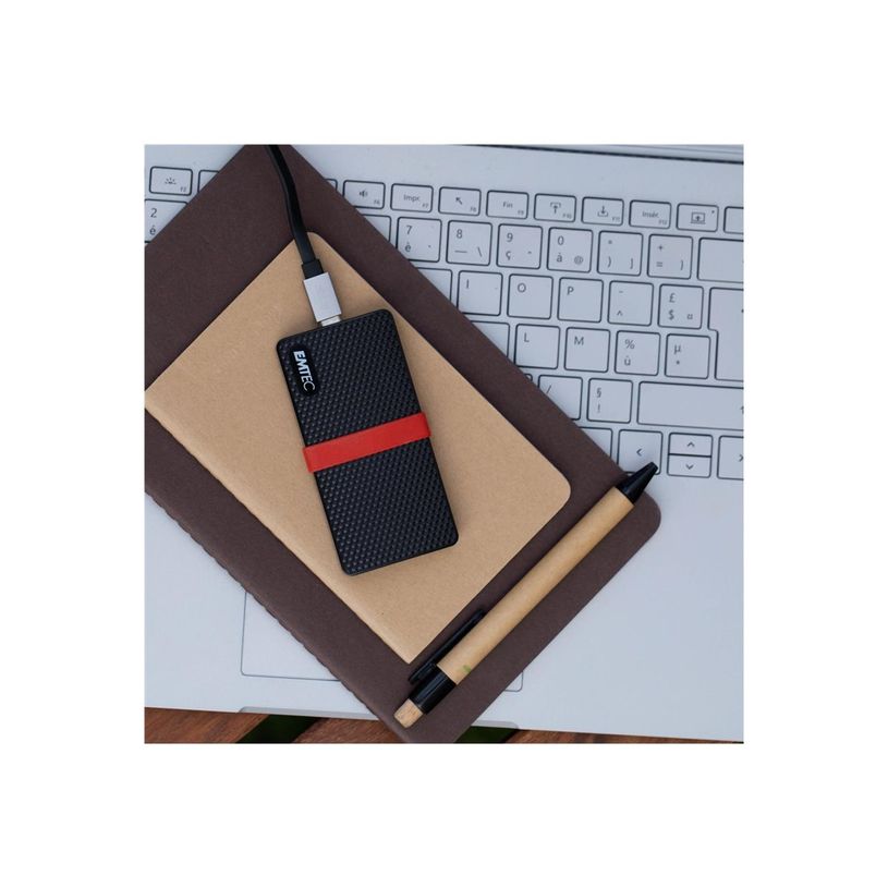 3126170173690-Emtec X200 - Disque dur SSD - 2 To - USB Typ-C - 3.2 Gen 1 (3.1 Gen 1)-P_405245565_7-9