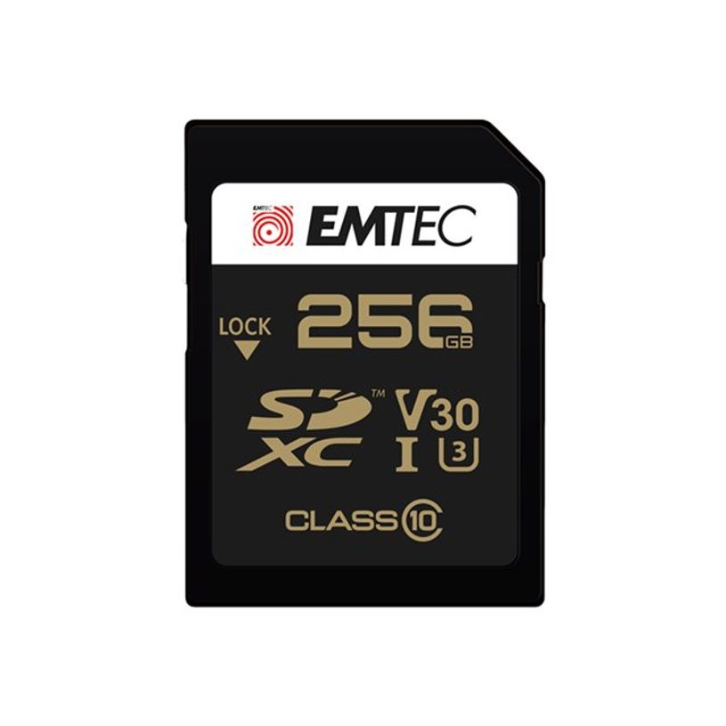 3126170155245-EMTEC SpeedIN' PRO - Carte mémoire flash - 256 Go - Video Class V30 / UHS-I U3 / Class10 -P_405245568_1-0