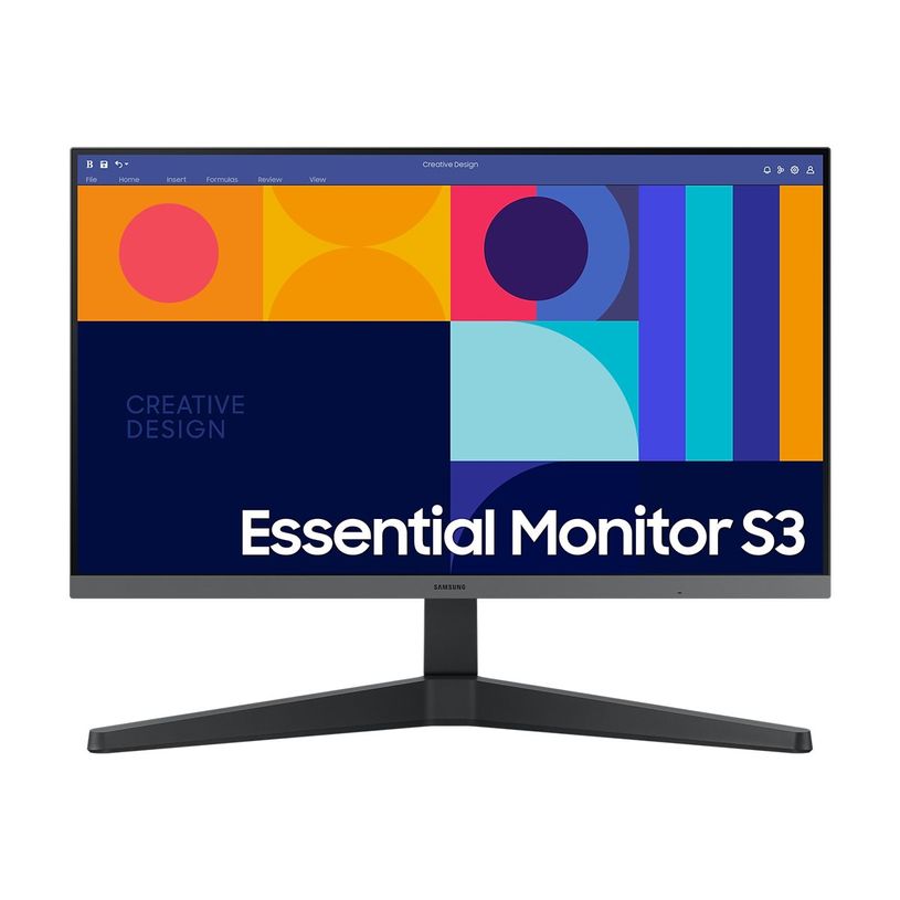 8806095057224-Samsung S24C332GAU - Ecran LED 24" - 1920 x 1080 Full HD (1080p) - HDMI, DisplayPort - noi-P_405245602_1-0