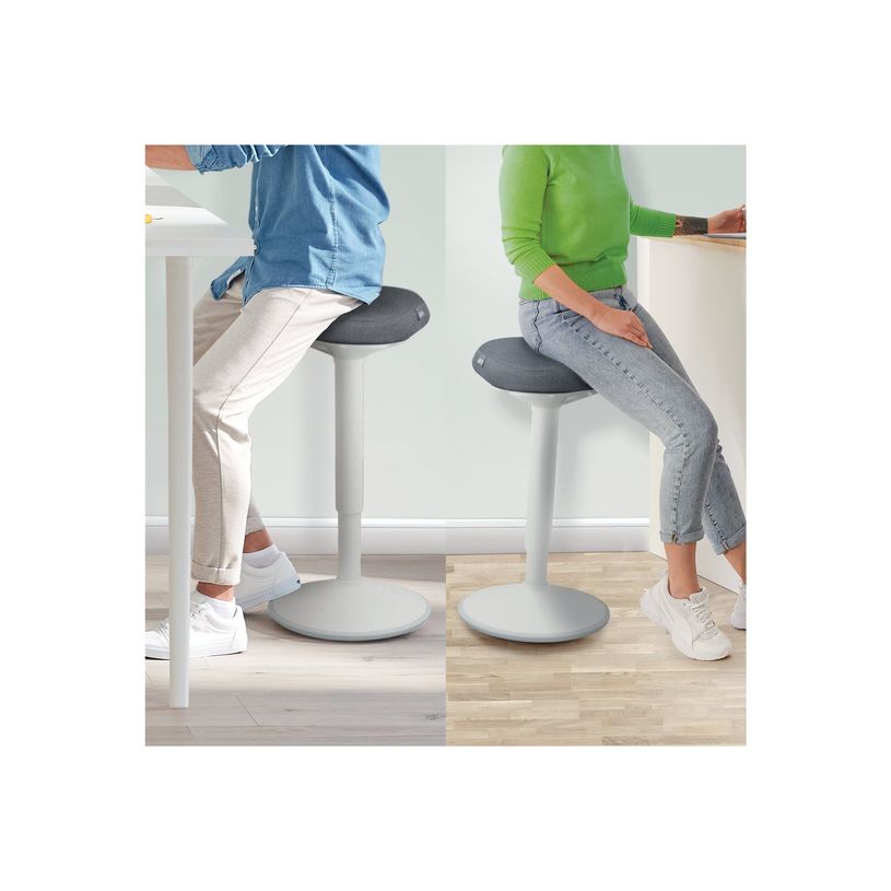 4002432138425-Leitz Ergo - Tabouret ergonomique - 57-82 cm - Gris clair-P_405245714_4-7