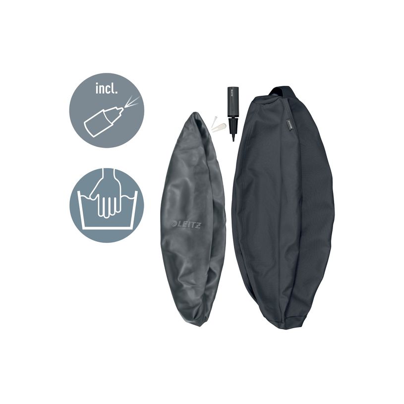 4002432134755-Leitz Ergo - Ballon d'assise ergonomique - Diamètre 55cm - Gris foncé-P_405245724_11-5