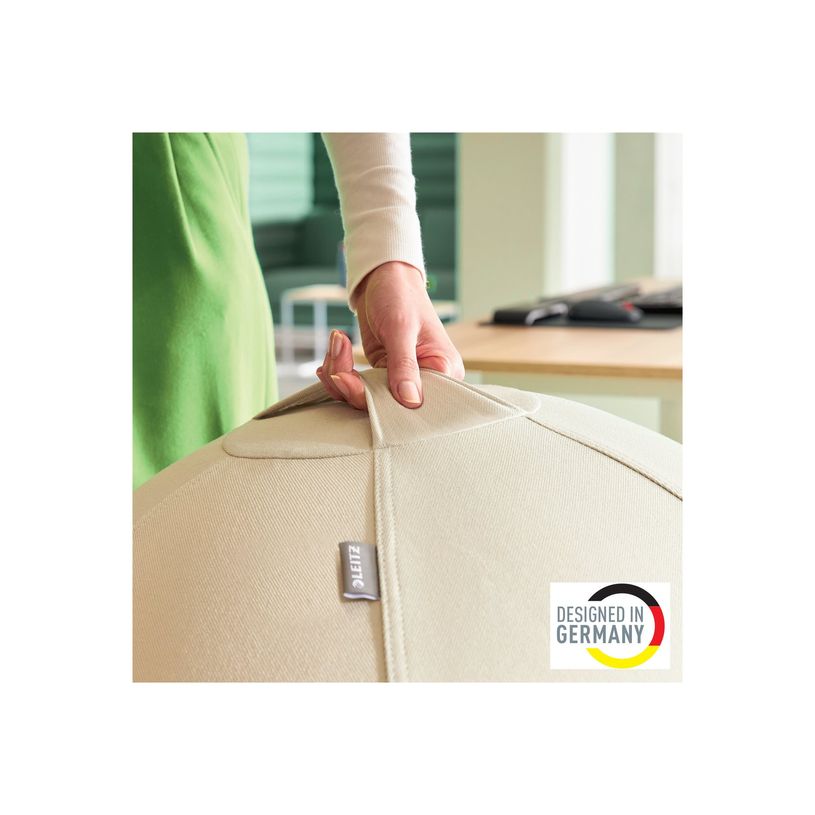 4002432134786-Leitz Ergo - Ballon d'assise ergonomique - Diamètre 75cm - Gris clair-P_405245727_5-3