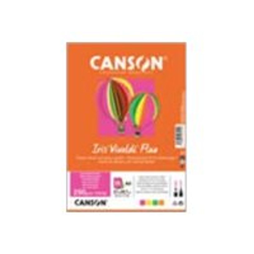 3148950074256-CANSON Iris Vivaldi - 20 feuilles de papier couleurs - A4 - 20 feuilles de papier couleurs-P_405245757_1-0