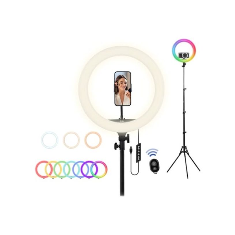 3303170115930-T'nB Influence Pro - Éclairage annulaire - 1 têtes x 208 lampe - LED - 15 W - CC-P_405245849_2-0