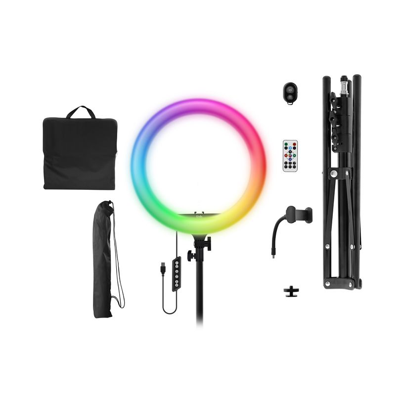 3303170115930-T'nB Influence Pro - Éclairage annulaire - 1 têtes x 208 lampe - LED - 15 W - CC-P_405245849_8-1