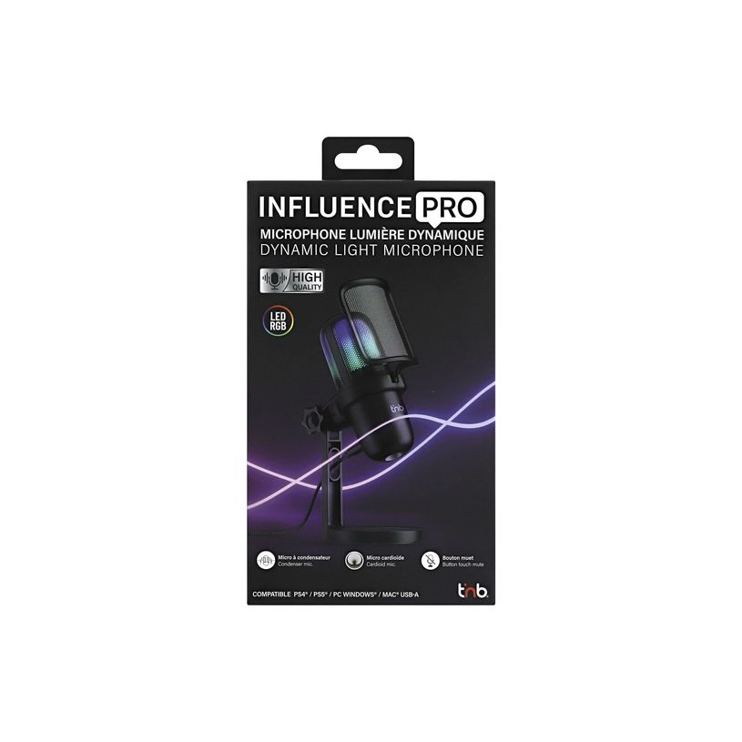 3303170115220-T'nB Influence PRO - Microphone - USB - noir-P_405245852_5-3