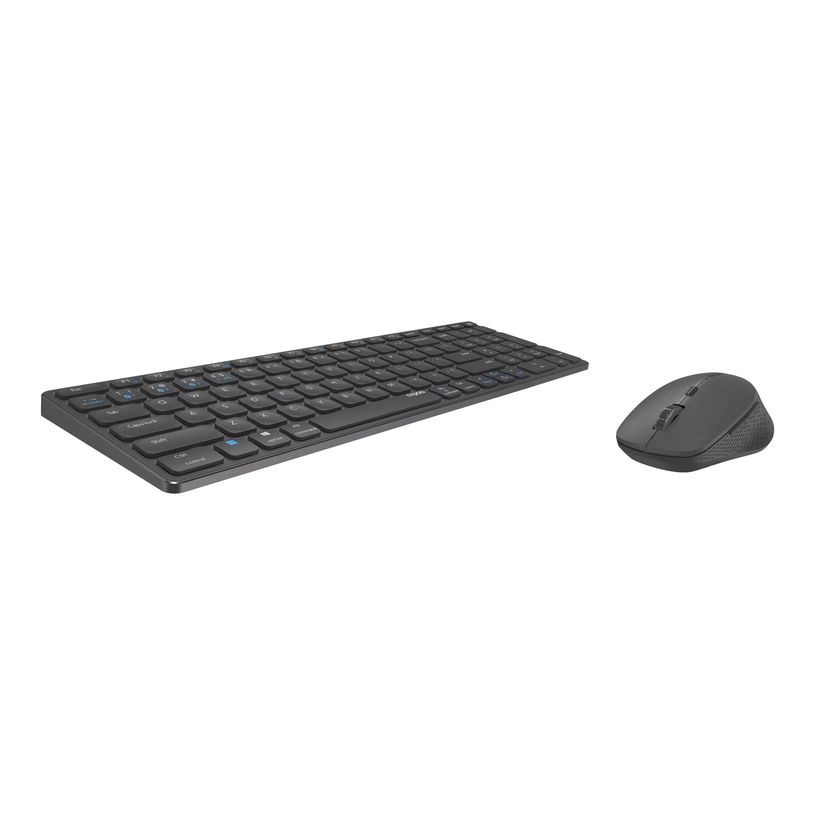 6940056142962-Rapoo 9700M - Ensemble clavier et souris sans fil - Bluetooth - QWERTY - noir-P_405245856_4-1