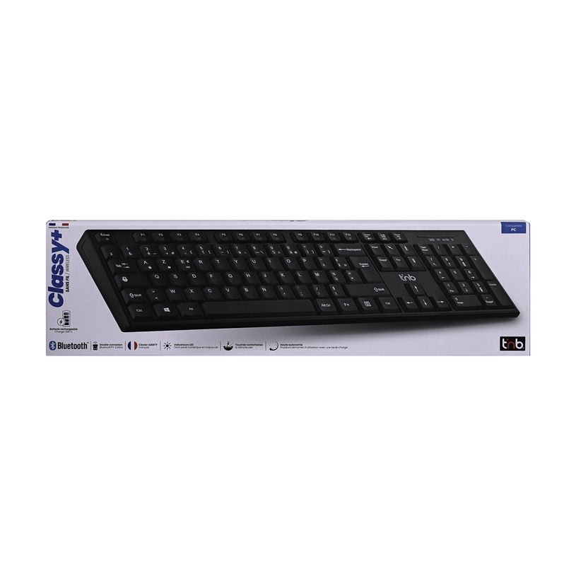 3303170118269-T'nB Classy - Clavier sans fil rechargeable - 2.4 GHz, Bluetooth - noir-P_405245905_3-9