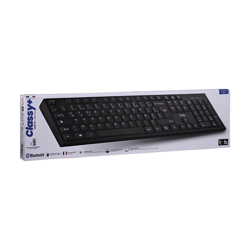 3303170118269-T'nB Classy - Clavier sans fil rechargeable - 2.4 GHz, Bluetooth - noir-P_405245905_4-10