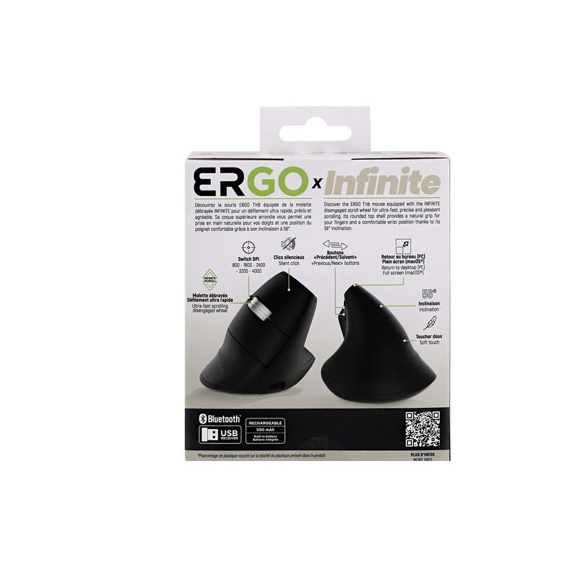 3303170121856-T'nB Ergo INFINITE - Souris verticale sans fil rechargeable - ergonomique - 7 boutons - no-P_405245908_4-8