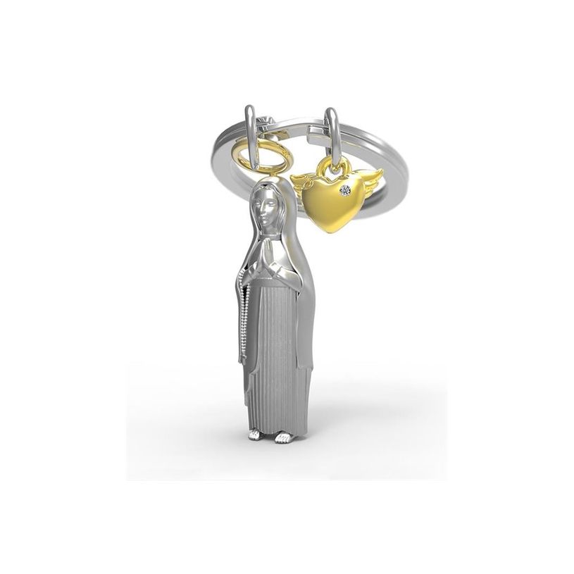 5404006043958-Metalmorphose - Porte-clés - Vierge Marie et son coeur-P_405245958_4-1