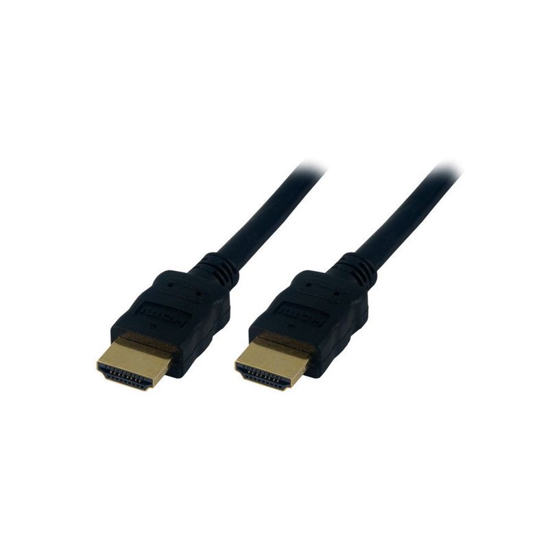 3700224719852-Câble HDMI High Speed Performance 3D/4K mâle / mâle - 5m - noir--0