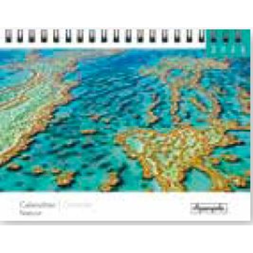 3494150174921-Calendrier chevalet 16x18cm 12 mois Aquarupella - Nature--0