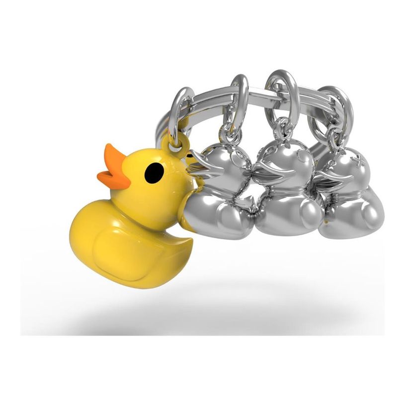 5404006033522-Metalmorphose - Porte-clés - canard et ses 3 petits-P_405246002_1-0