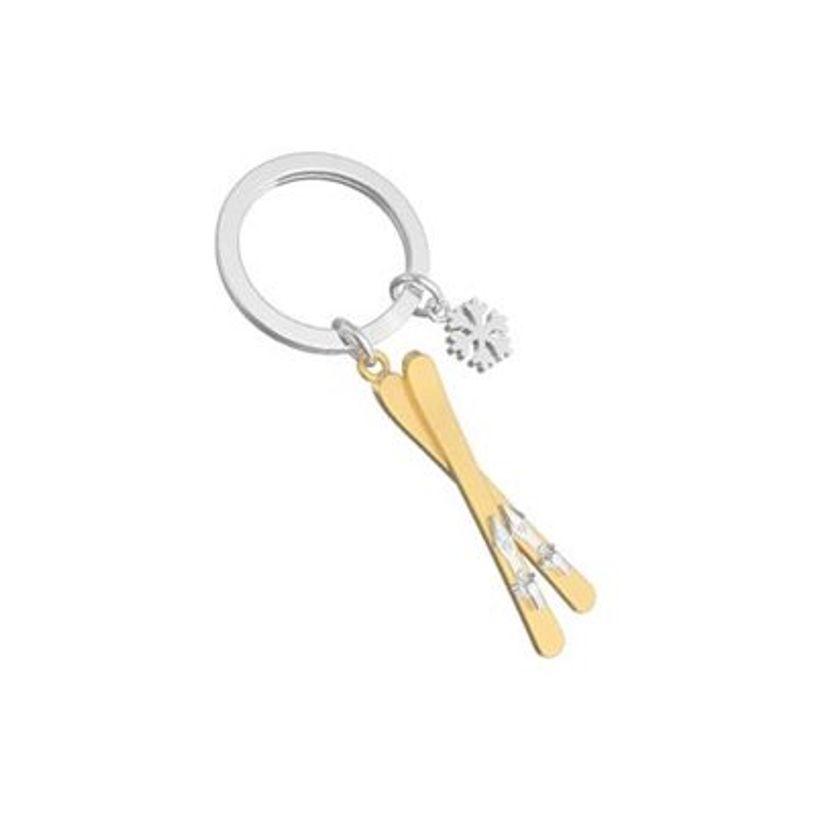 5404006052165-Metalmorphose - Porte-clés - paire de ski et son flocon-P_405246011_4-4