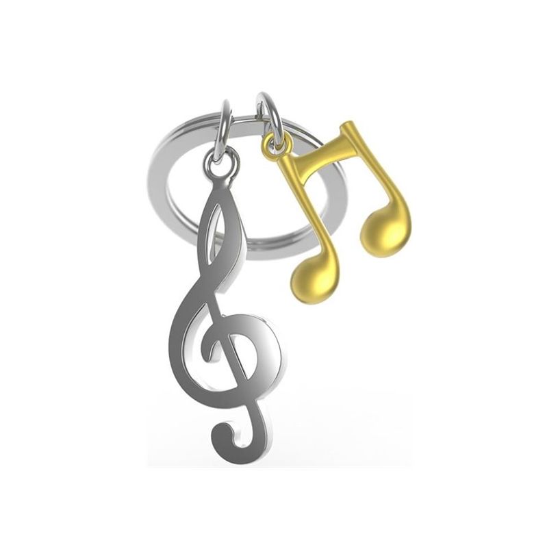 5404006023592-Metalmorphose - Porte-clés - clé de sol et note de musique dorée-P_405246017_1-0