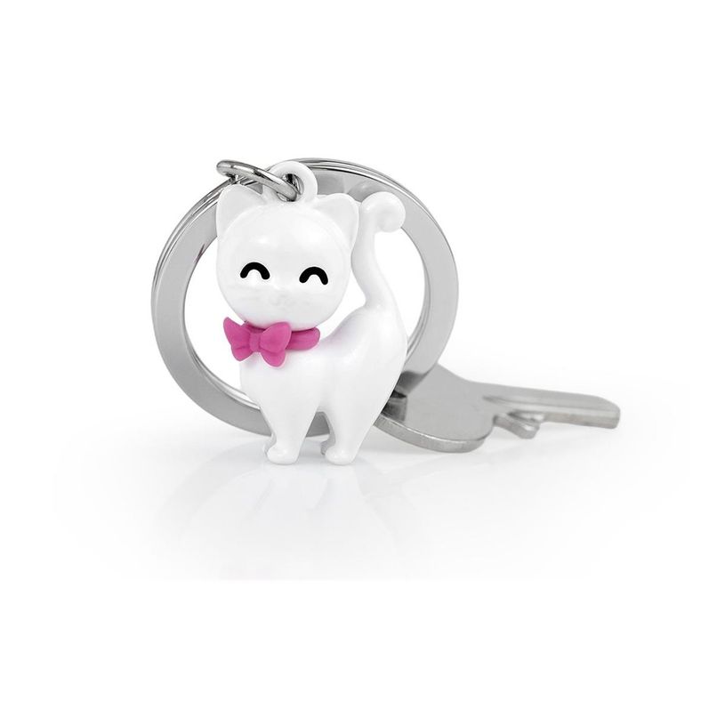 5404006061310-Metalmorphose - Porte-clés - chat blanc-P_405246036_3-1