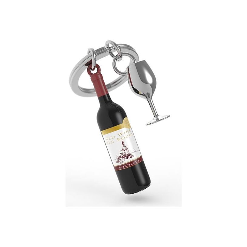 5404006049783-Metalmorphose - Porte-clés - bouteille de vin et son verre-P_405246040_2-1