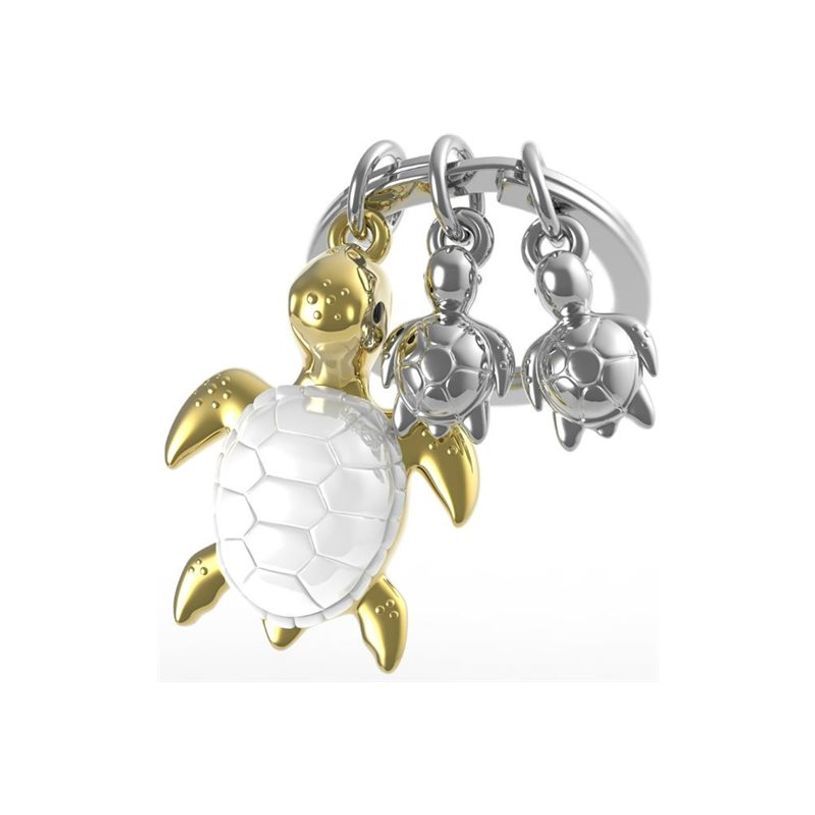 5404006044443-Metalmorphose - Porte-clés - tortue et ses 2 petits-P_405246045_1-0