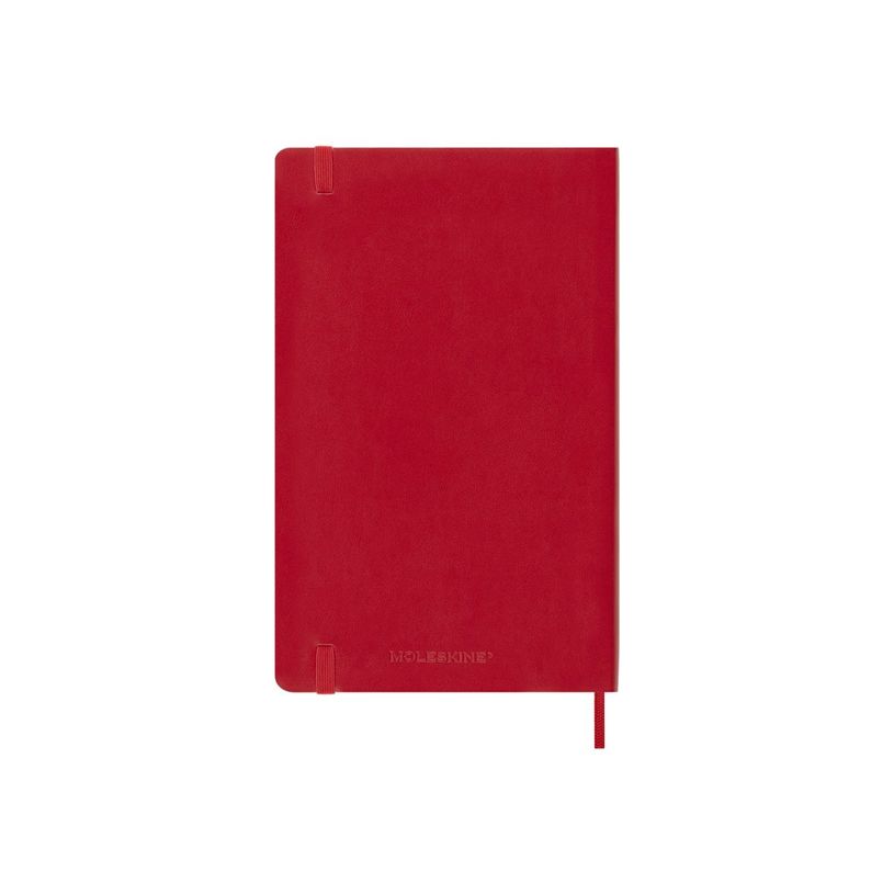 8056999275433-Moleskine Classic - Agenda semainier - 18 mois - 130 x 210 mm - couverture rouge écarlate-P_405246284_3-2