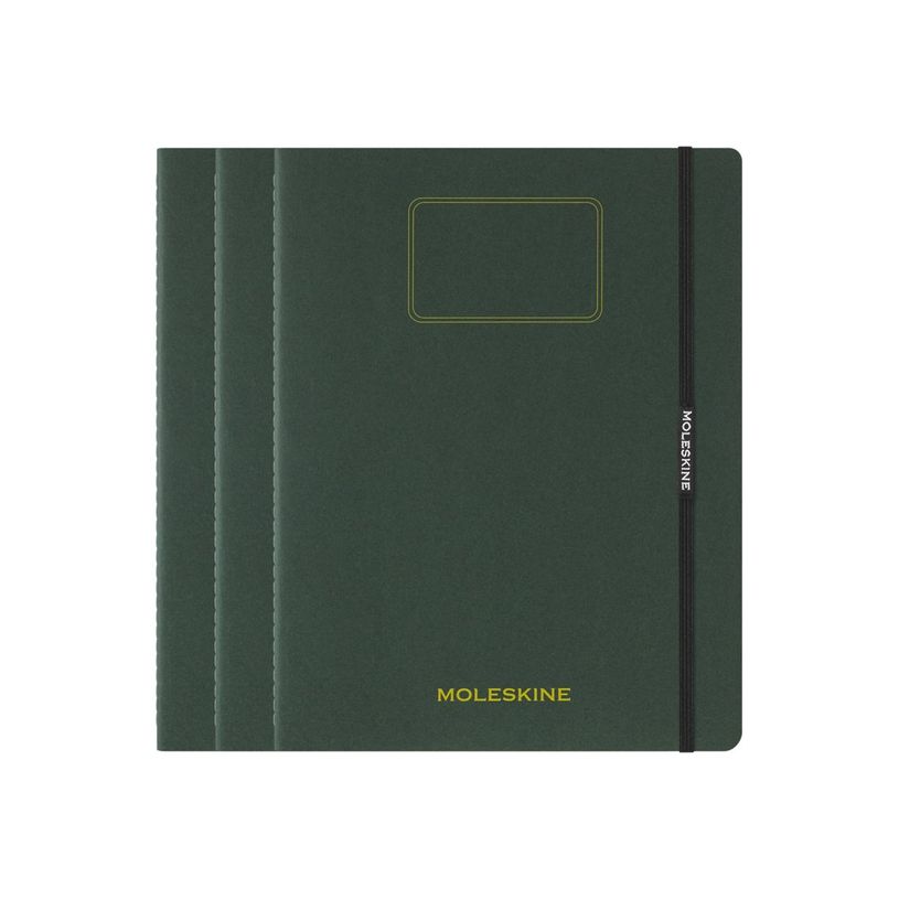 8056999276881-Moleskine Cahier - Cahier étudiant - 216 x 279 mm - couverture verte-P_405246291_1-0