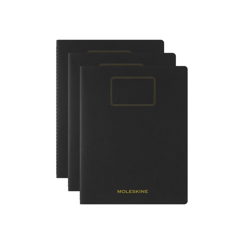 8056999276898-Moleskine Cahier - Cahier étudiant - 216 x 279 mm - couverture noire-P_405246292_2-1