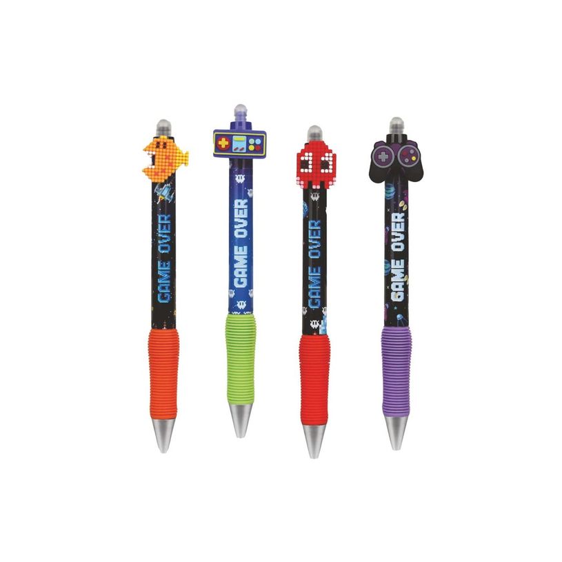 5903686380419-Colorino School - Stylo à bille effaçable game over - encre gel - bleu - avec gomme-P_405246324_3-2