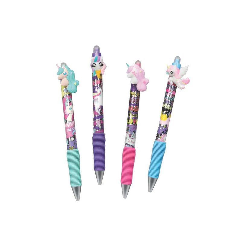 5903686380457-Colorino School - Stylo à bille effaçable licornes - encre gel - bleu - avec gomme-P_405246326_3-1