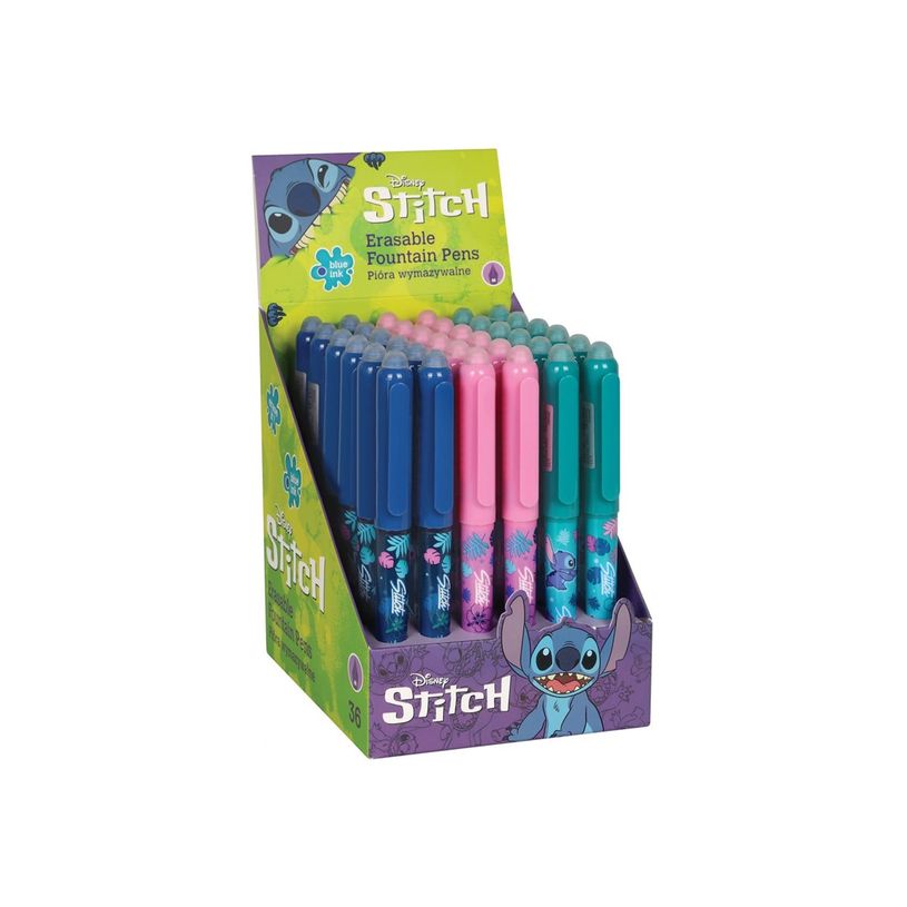 5903686379741-CoolPack Disney - Stylo plume effaçable Stitch - avec gomme - core-P_405246333_1-0