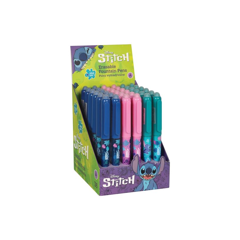 5903686379741-CoolPack Disney - Stylo plume effaçable Stitch - avec gomme - core-P_405246333_3-1