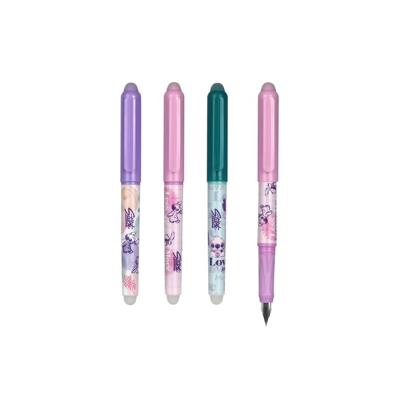 5903686379734-CoolPack Disney - Stylo plume effaçable Stitch - avec gomme - pastel-P_405246334_2-2
