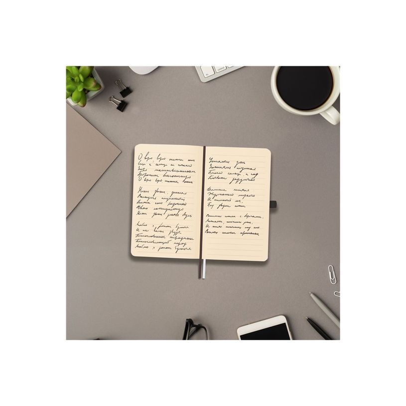 8422952393191-Finocam Nexo - Cahier de notes - petit - 90 x 150 mm - 72 feuilles / 144 pages - papier blanc cassé - doublé - couvercle b-P_405246387_6-7