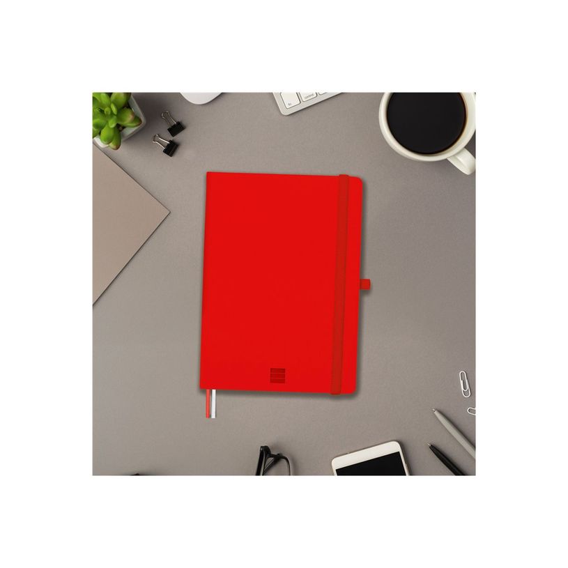 8422952393122-Finocam Nexo - Cahier de notes - A5 (148 x 210 mm) - 72 feuilles / 144 pages - papier blanc cassé - doublé - couvert-P_405246428_5-6