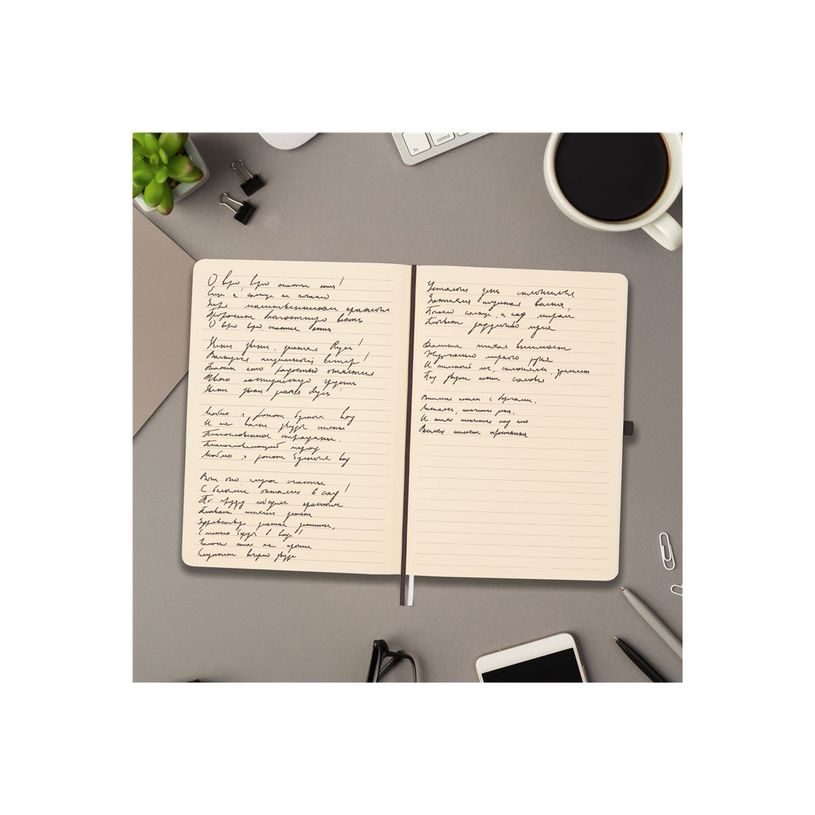 8422952393122-Finocam Nexo - Cahier de notes - A5 (148 x 210 mm) - 72 feuilles / 144 pages - papier blanc cassé - doublé - couvert-P_405246428_6-7