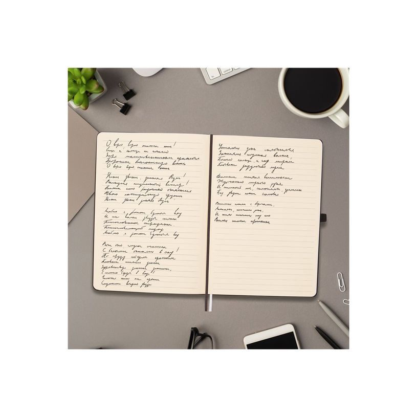 8422952393702-Finocam Nexo - Cahier de notes - A5 (148 x 210 mm) - 72 feuilles / 144 pages - papier blanc cassé - doublé - couvert-P_405246450_6-6